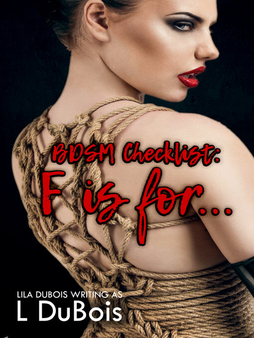 Title details for F is for... by L. Dubois - Available